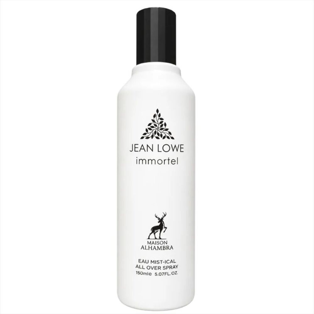 Maison Alhambra Jean Lowe Immortal All Over Spray for Men 5.7 oz / 150 ml - New